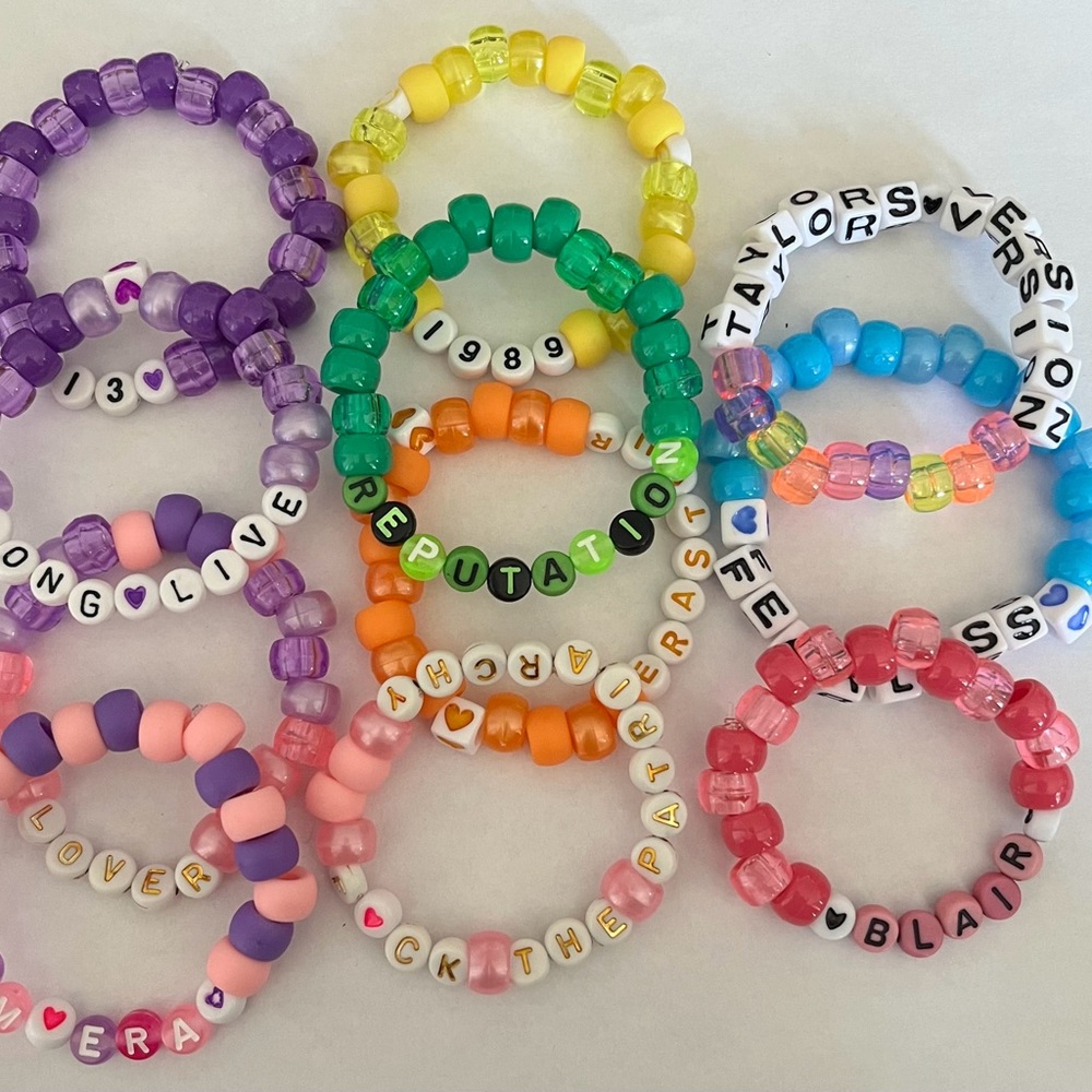 Taylor Swift Friendship Bracelet (3 Pack) - CUSTOM